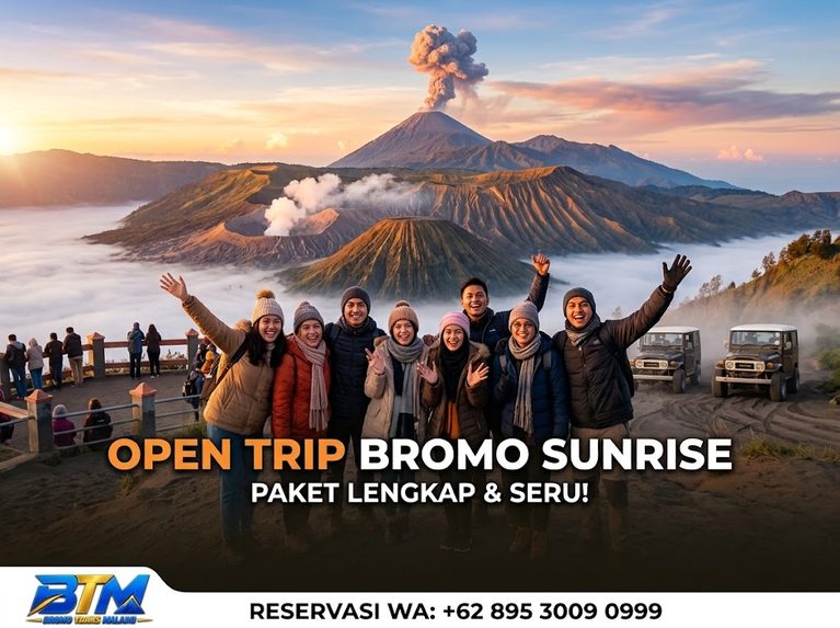 Open Trip Bromo Sunrise Malang